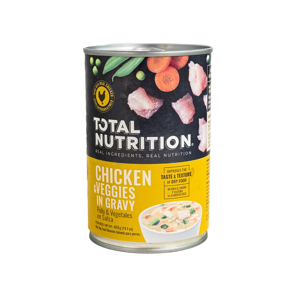 TOTAL NUTRITION DOG CKN&VEGGIES 400GR