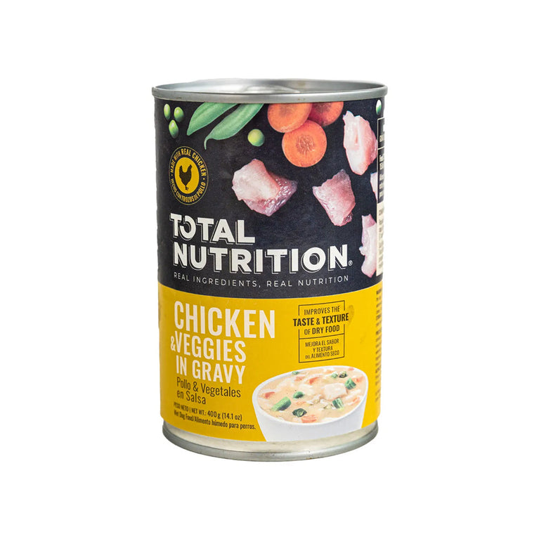 TOTAL NUTRITION DOG CKN&VEGGIES 400GR