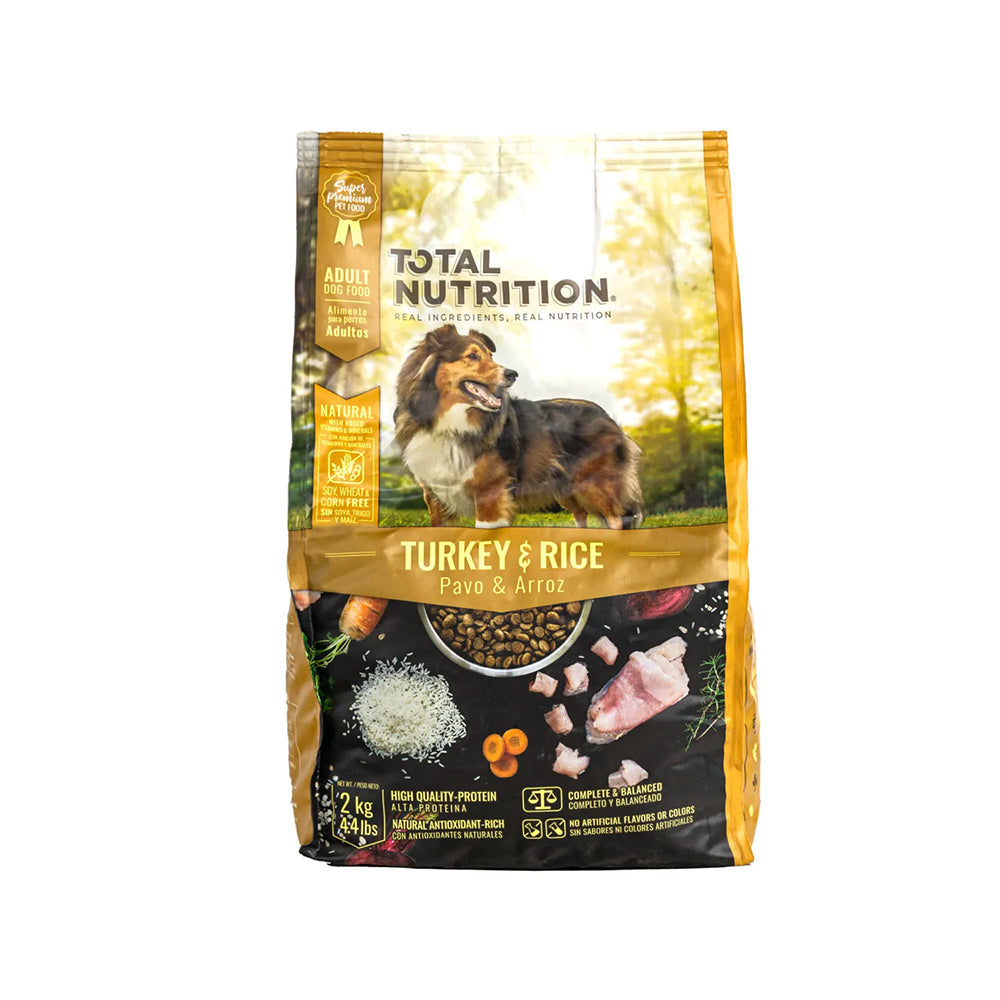 TOTAL NUTRITION DOG ADULT (PAVO&ARROZ) 2KG