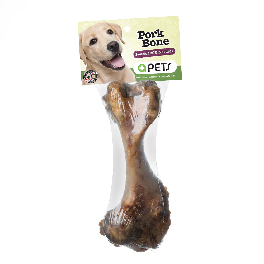 +QPETS DOG PORK BONE