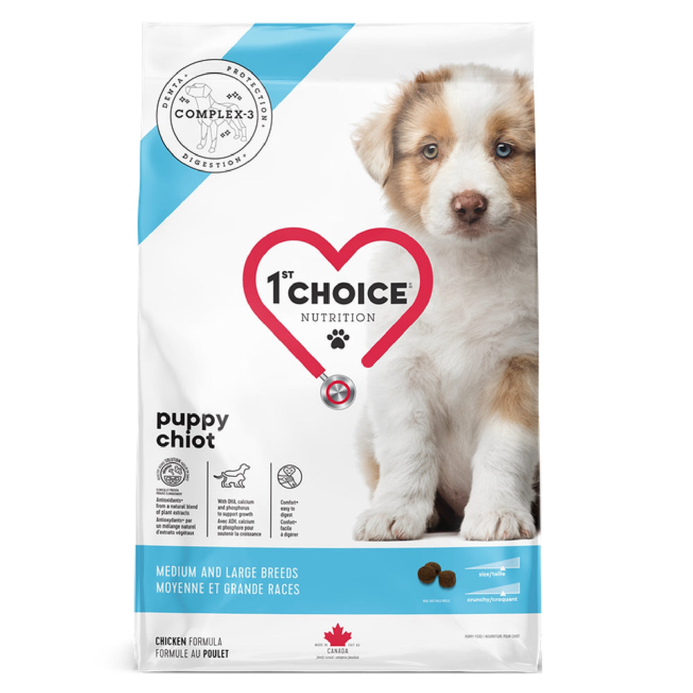 1ST CHOICE DOG PUPPY CKN MED&LG 2KG