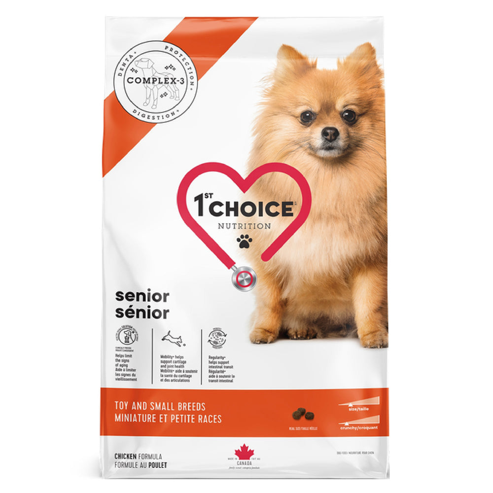 1ST CHOICE DOG SENIOR CKN SB&TOY 2KG