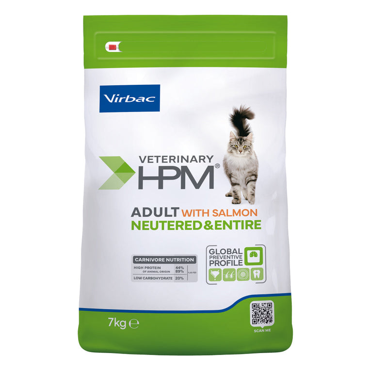 VIRBAC CAT ADULT NEUT&ENTIRE SALMON 7KG REVAMPING