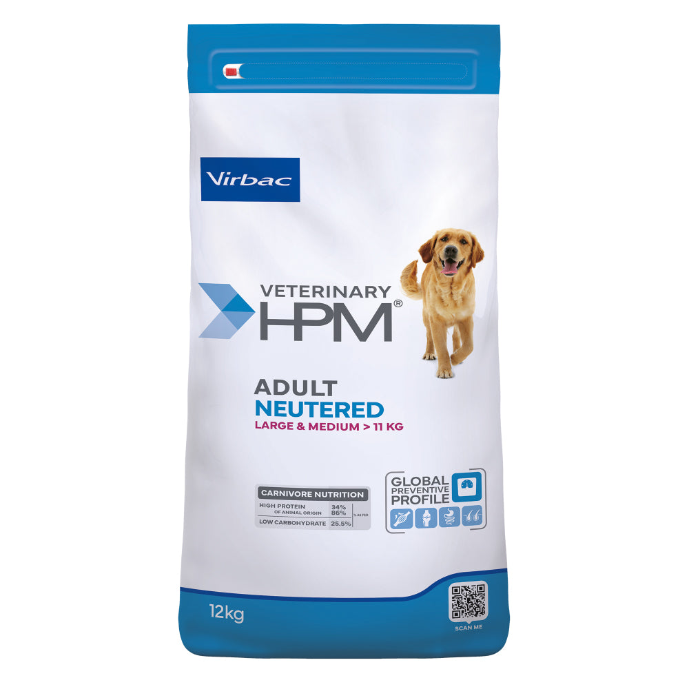 VIRBAC DOG ADULT NEUTERED L&M 12KG REVAMPING