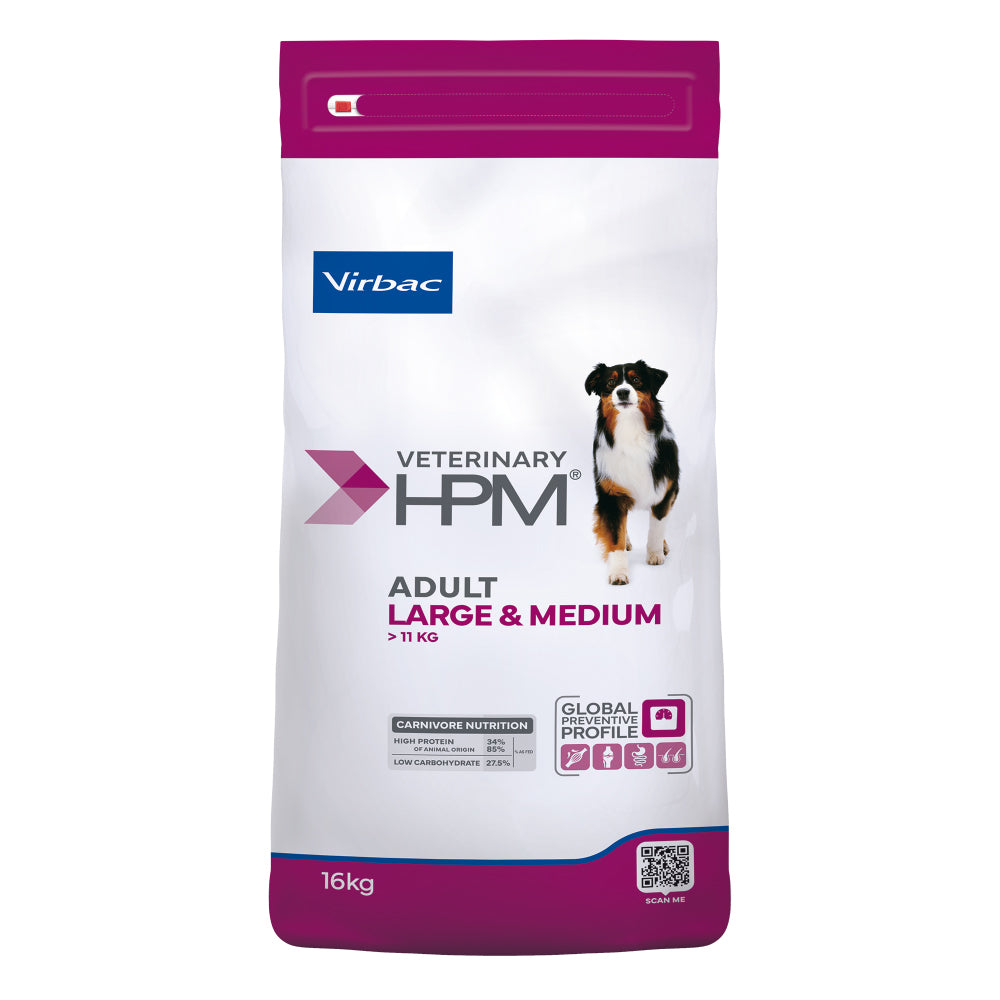 VIRBAC DOG ADULT LARGE&MED 16KG REVAMPING