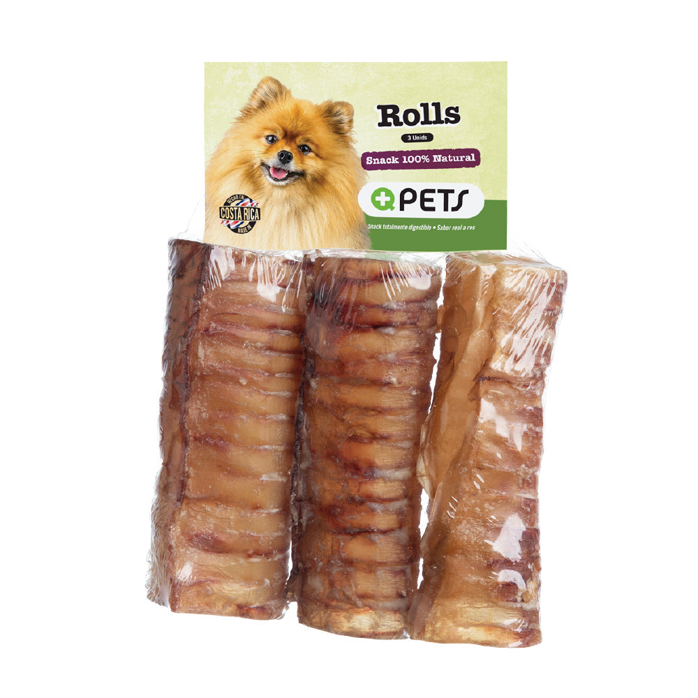 +QPETS DOG ROLLS 3UND