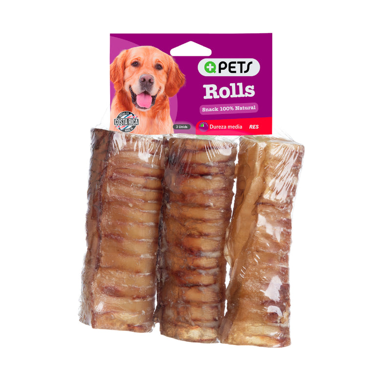 +QPETS DOG ROLLS 3UND