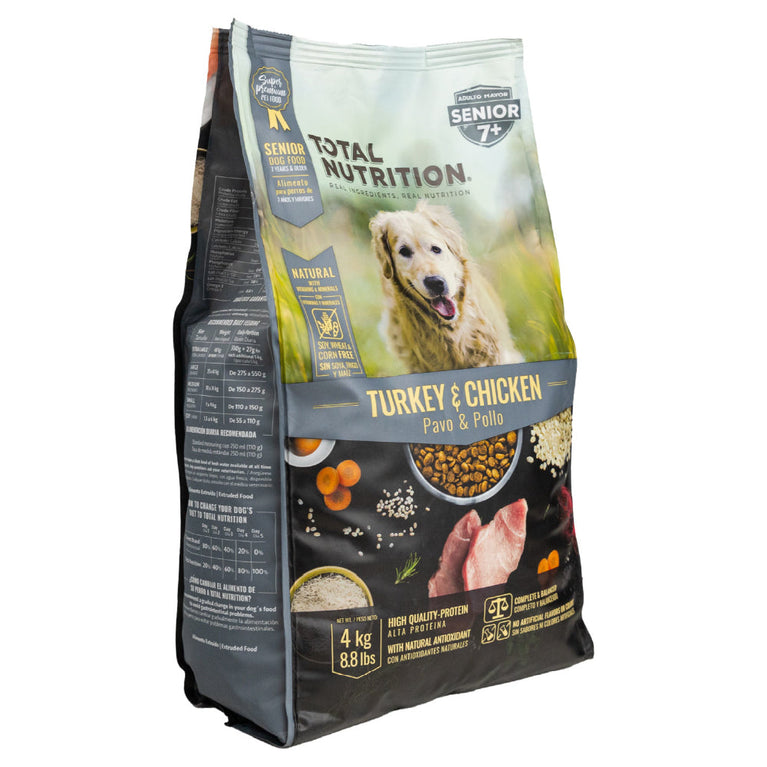 TOTAL NUTRITION DOG SENIOR 4KG