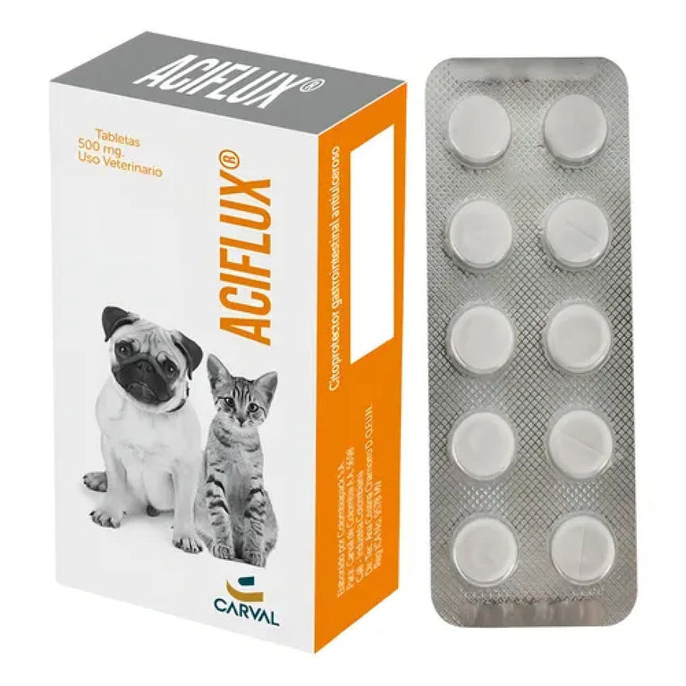 ACIFLUX DOG&CAT 500MG UND