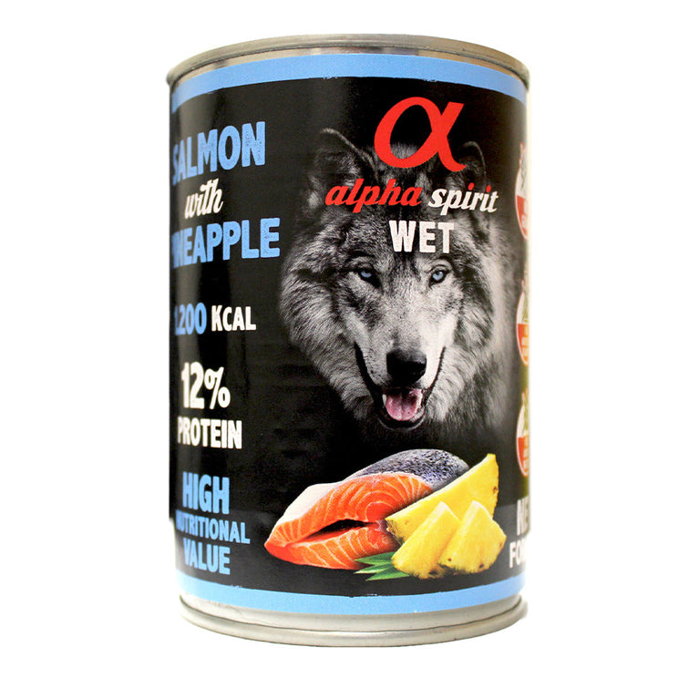 ALPHA SALMON W/ PINEAPPLE 400GR