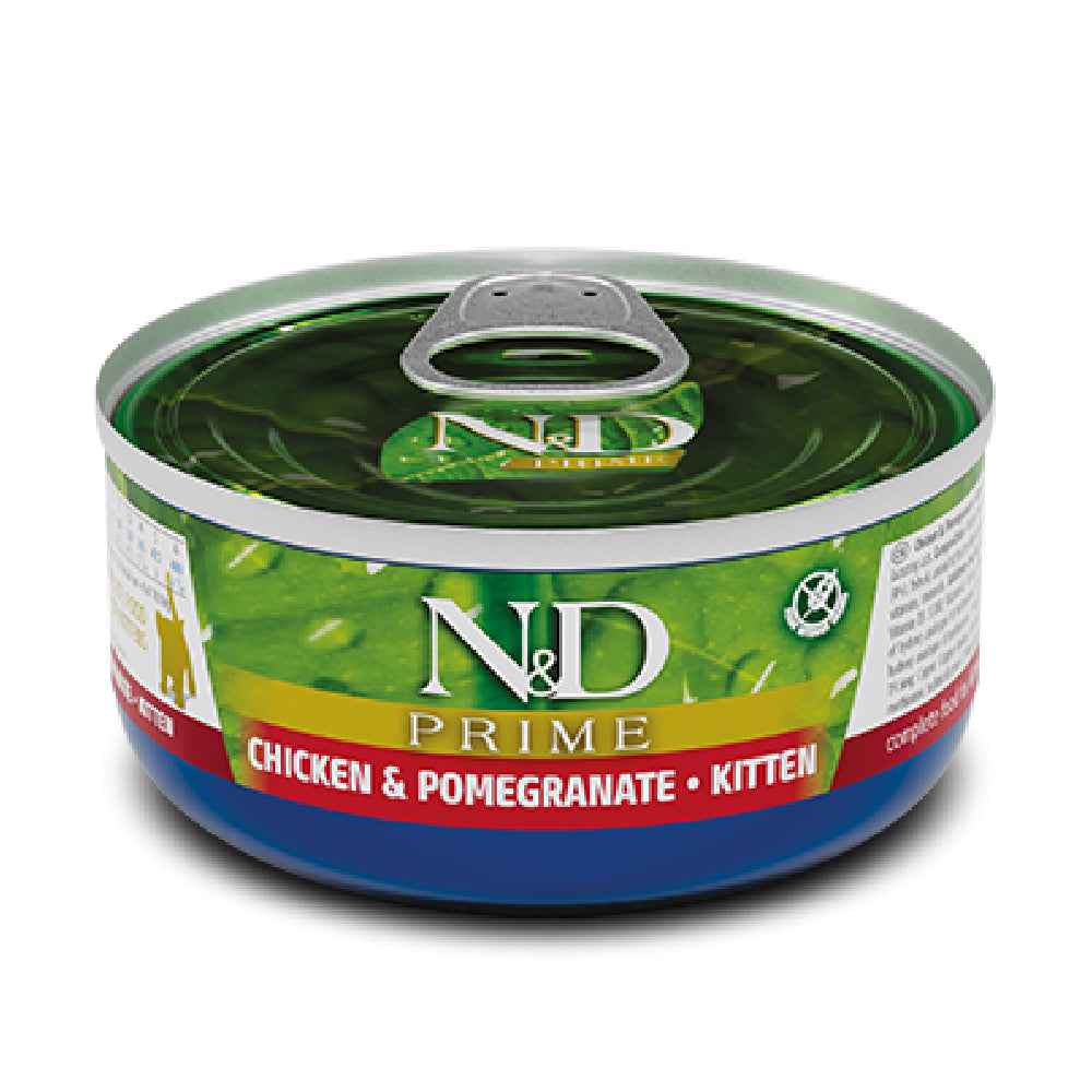 N&D CAT KITTEN PRIME CKN/POMEGRANATE 70GR