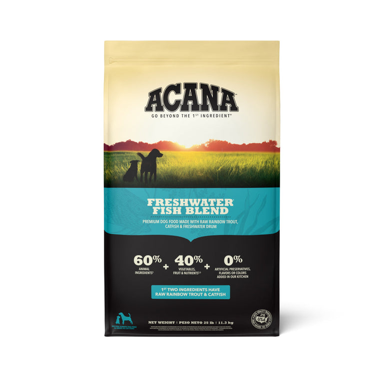 ACANA DOG FRESHWATER FISH RECIPE 25LB