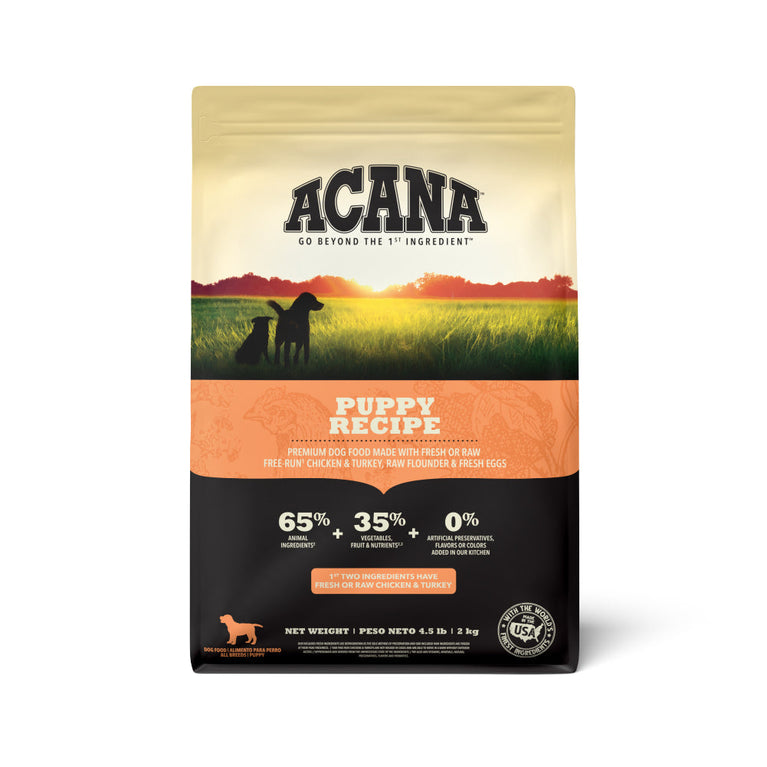 ACANA DOG PUPPY RECIPE 4.5LB