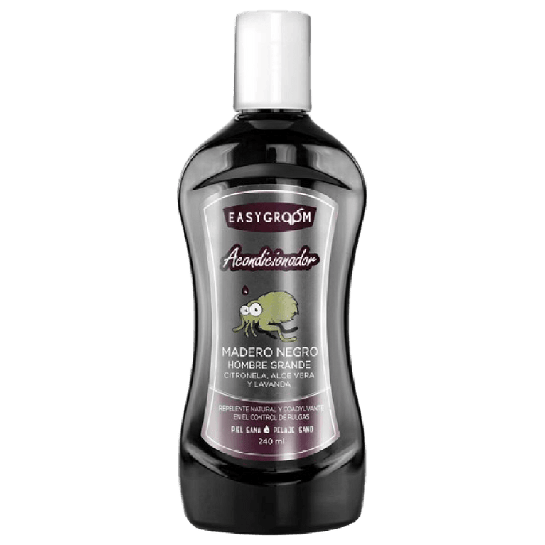 EASYGROOM ACONDICIONADOR MADERO NEGRO DOG 240ML