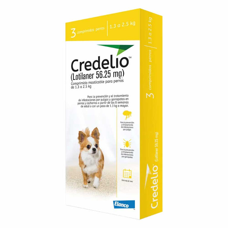 CREDELIO DOG (1.2KG-2.5KG) 56.5MG UND