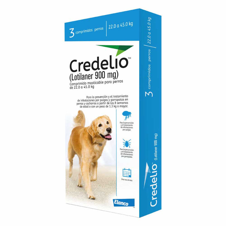 CREDELIO DOG (22.1KG-45KG) 900MG UND