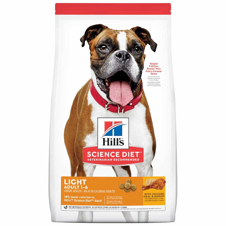 HILLS DOG ADULT LIGHT CKN 6.8KG