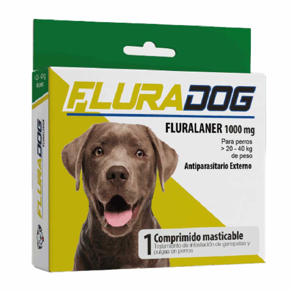 FLURADOG 20KG - 40KG 1000MG