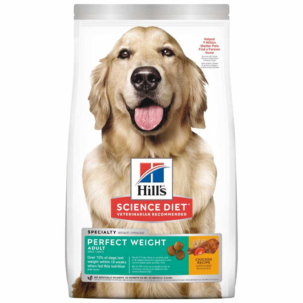 HILLS DOG ADULT PERFECT WEIGHT CKN
