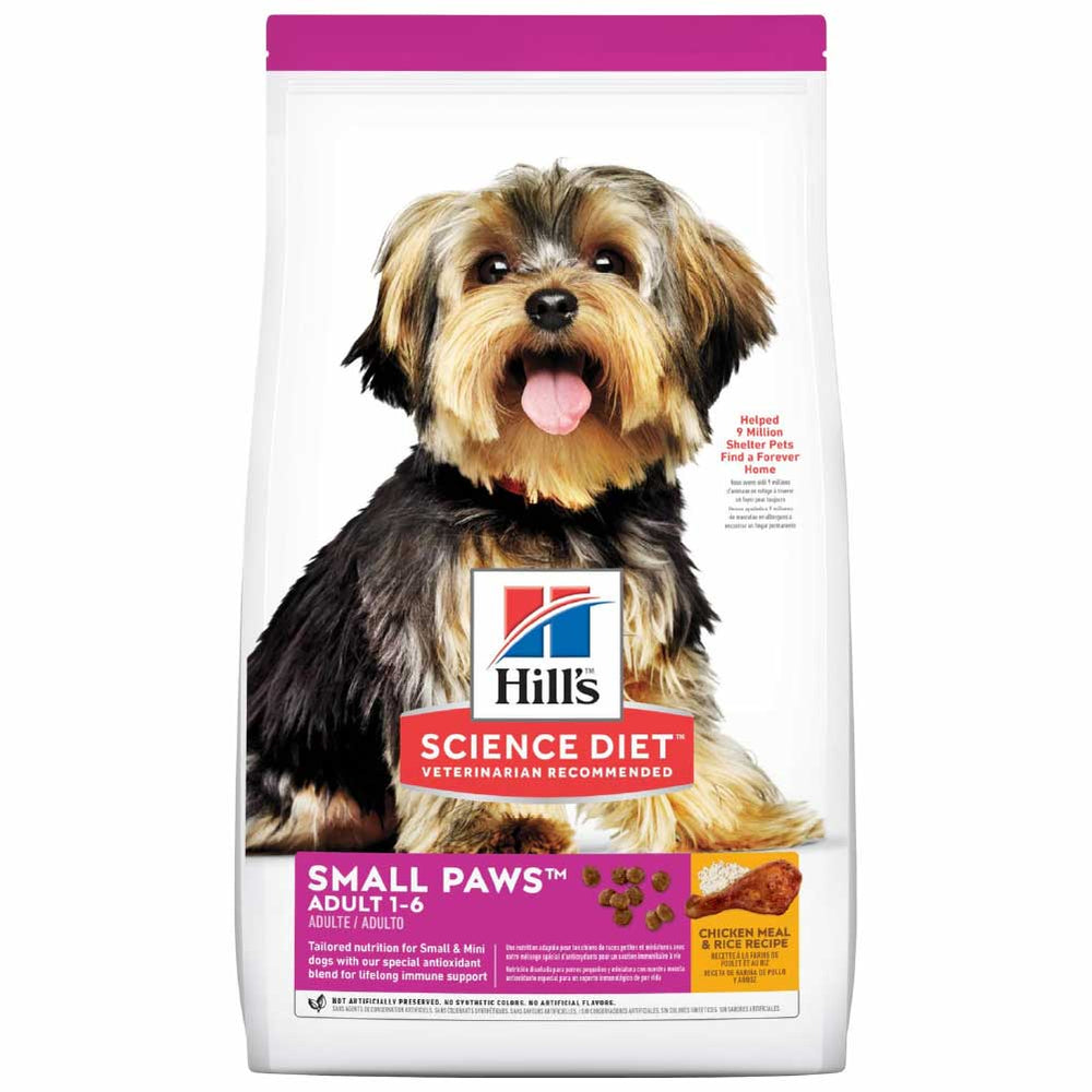 HILLS DOG ADULT SMALL PAWS CKN