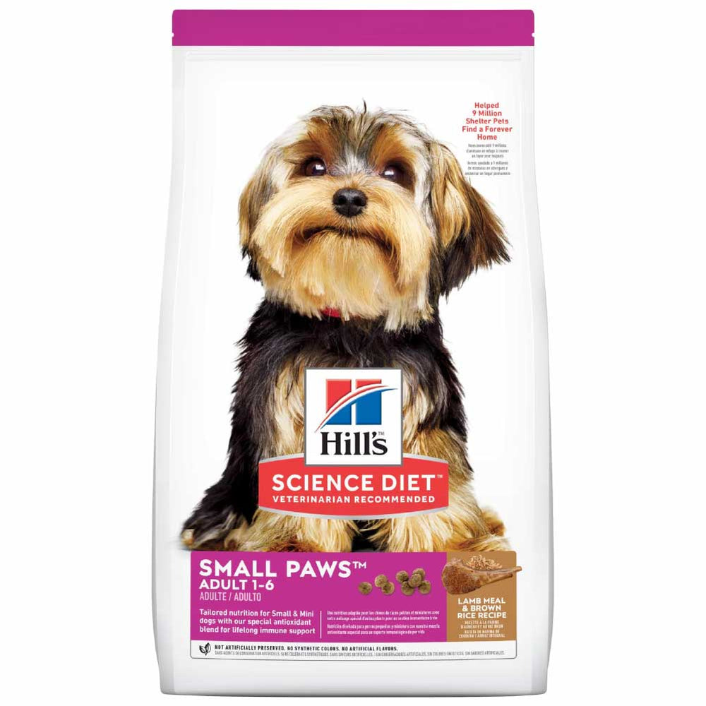 HILLS DOG ADULT SMALL PAWS LAMB 2.04KG