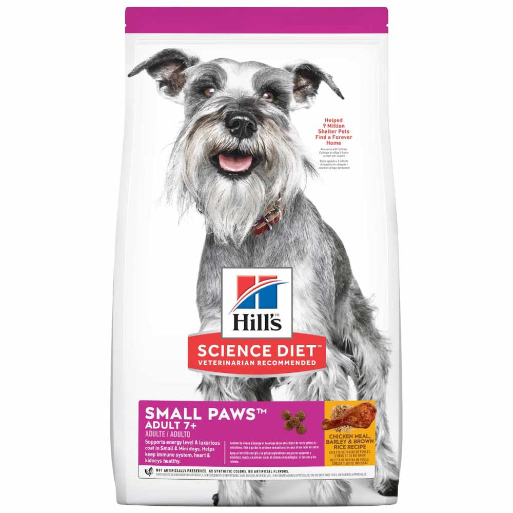HILLS DOG SENIOR SMALL PAWS CKN 2.04KG