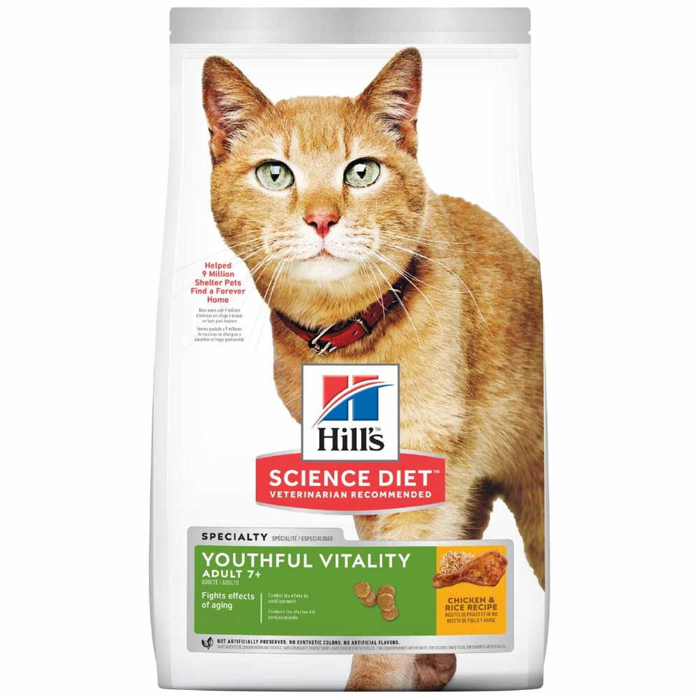 HILLS CAT SENIOR YOUTHFUL VITALITY CKN 1.36KG