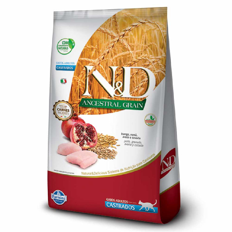 N&D CAT ADULT ANCESTRAL CASTRADO CKN
