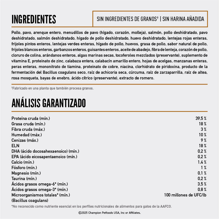 ORIJEN CAT ORIGINAL 4LB