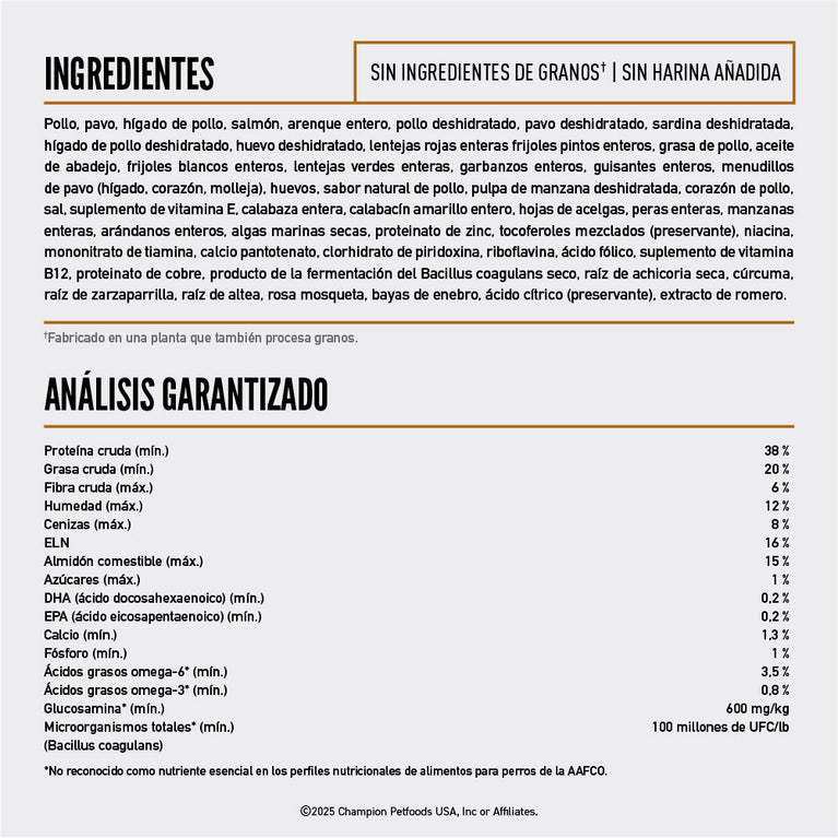 ORIJEN DOG PUPPY 4.5LB