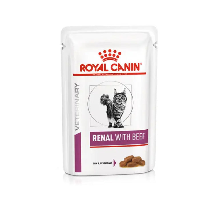 ROYAL CANIN CAT RENAL BEEF 85GR