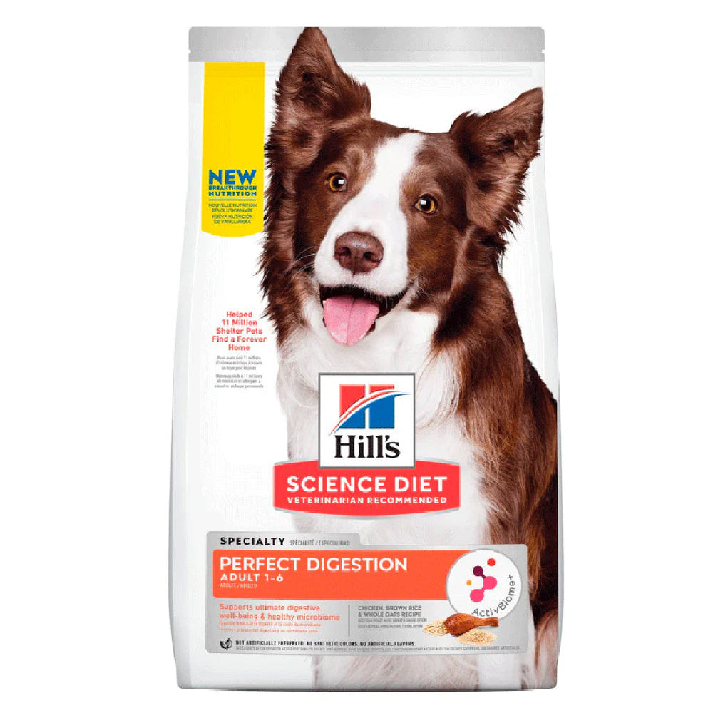 HILLS DOG ADULT PERFECT DIGESTION CKN 1.58KG