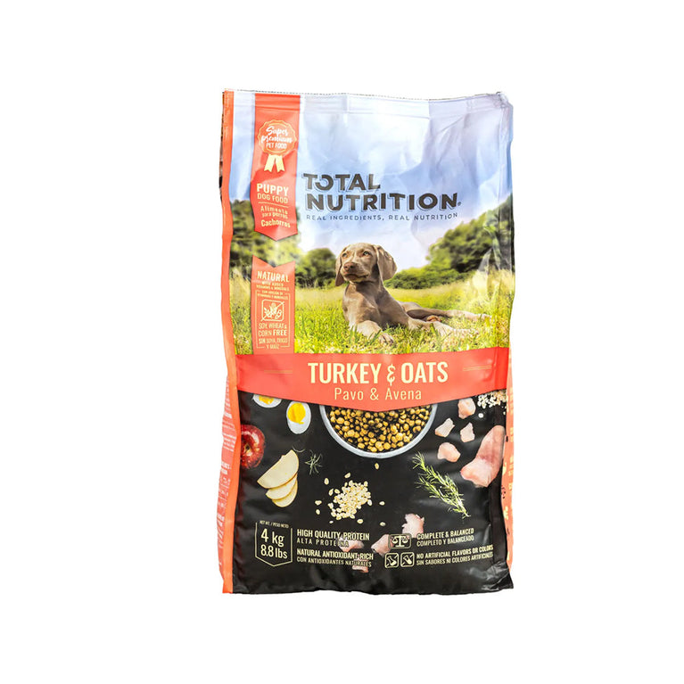 TOTAL NUTRITION DOG PUPPY (PAVO&AVENA) 4KG