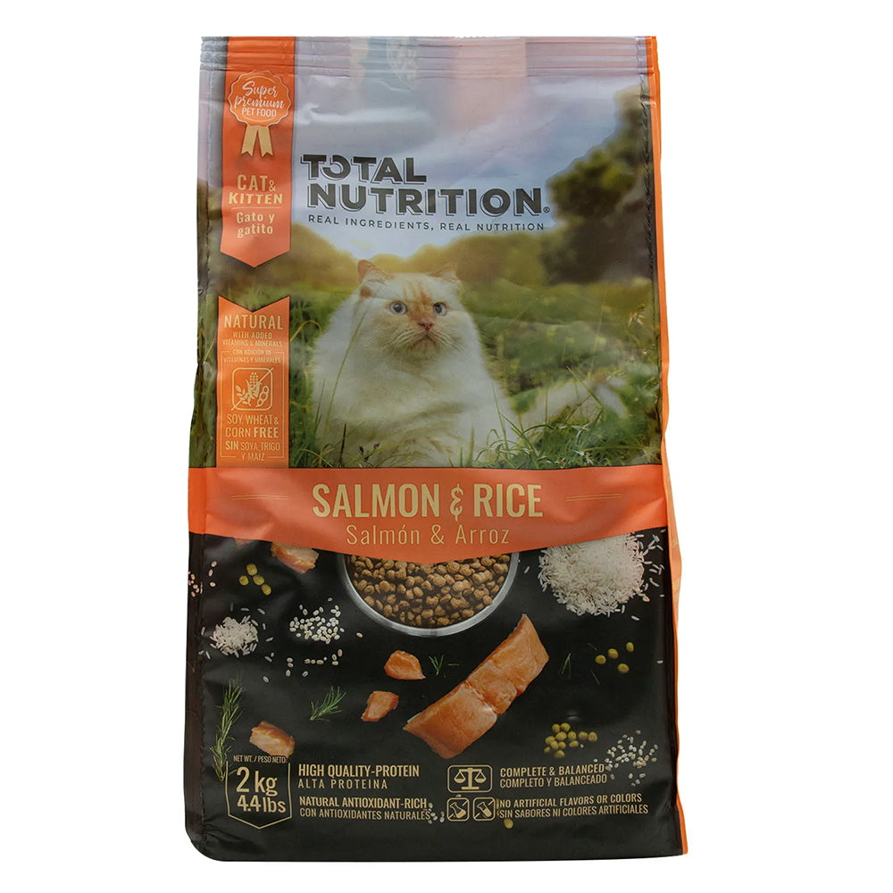 TOTAL NUTRITION CAT ADULT (SALM&ARROZ) 2KG