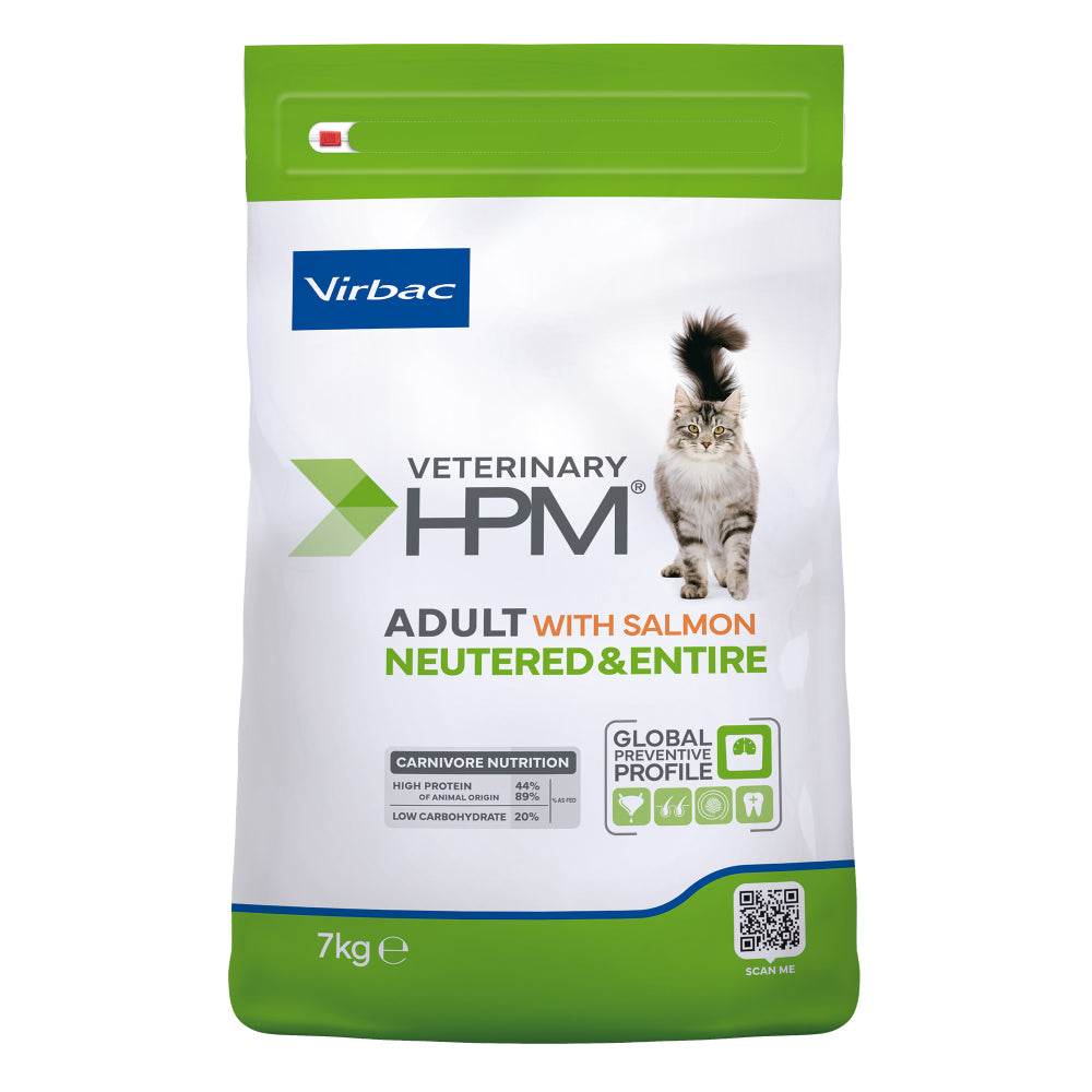 VIRBAC CAT ADULT NEUT&ENTIRE SALMON 7KG REVAMPING