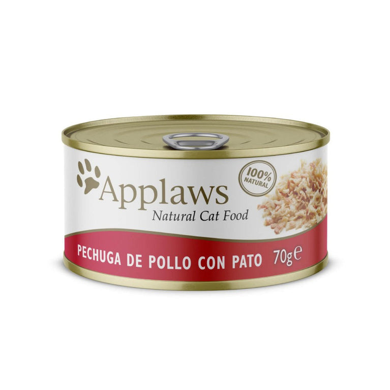 APPLAWS CAT CKN&DUCK 70GR