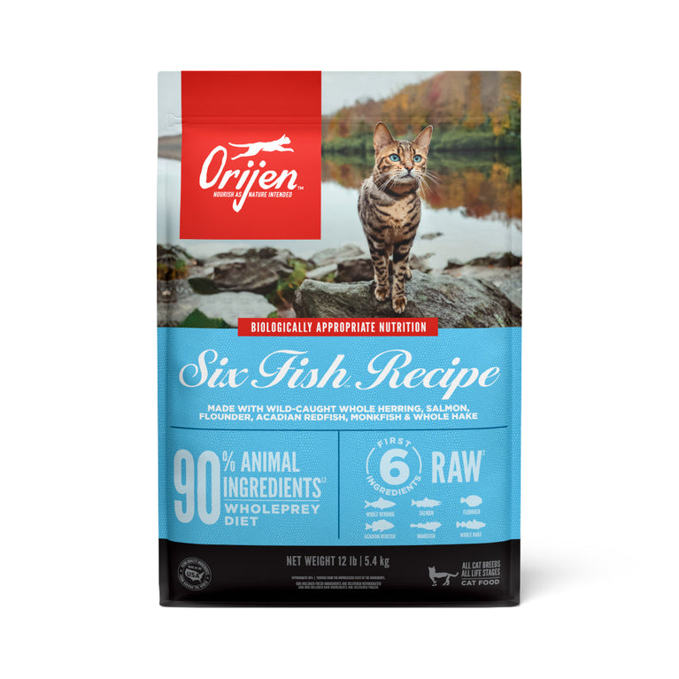 ORIJEN CAT SIX FISH 12LB