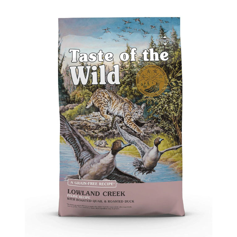 TASTE OF WILD CAT LOWLAND CREEK (CODORNIZ&PATO)