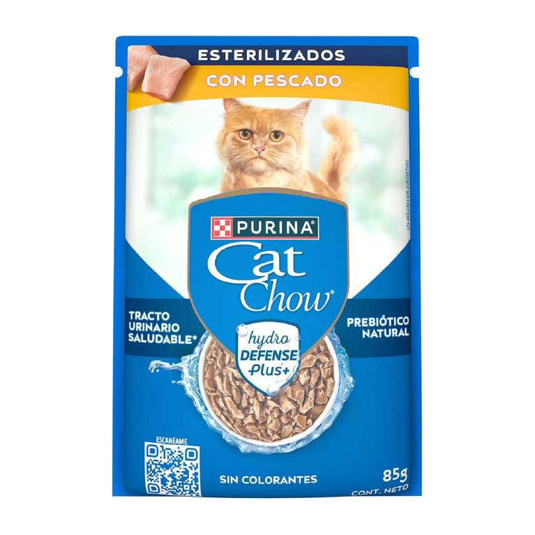 CAT CHOW CAT ADULT POUCH FISH 85GR