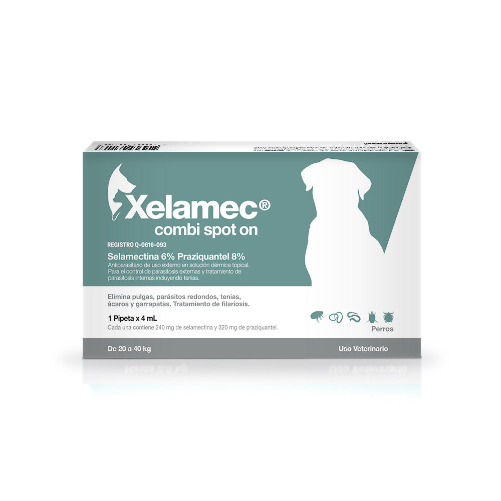 XELAMEC PIPETA DOG 4ML (VERDE) CAJA