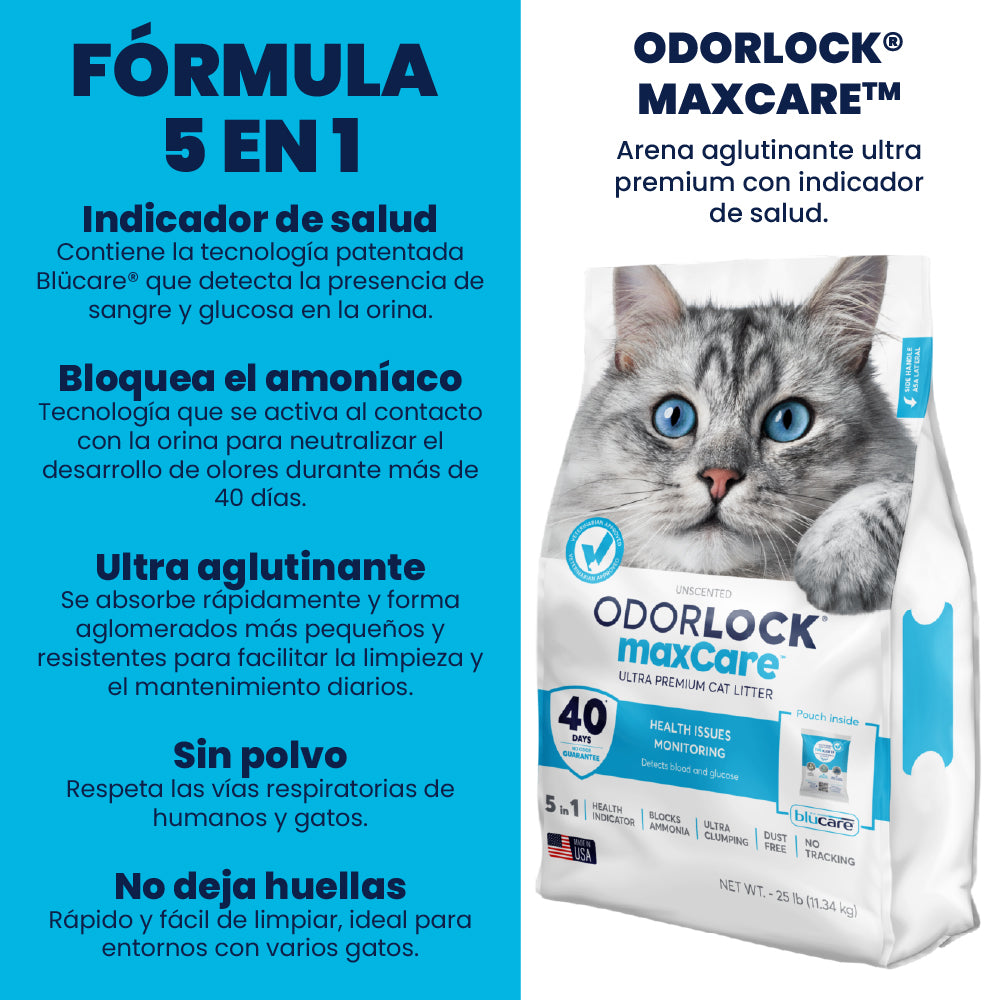 ARENA CAT MAXCARE ODOR LOCK 25LB