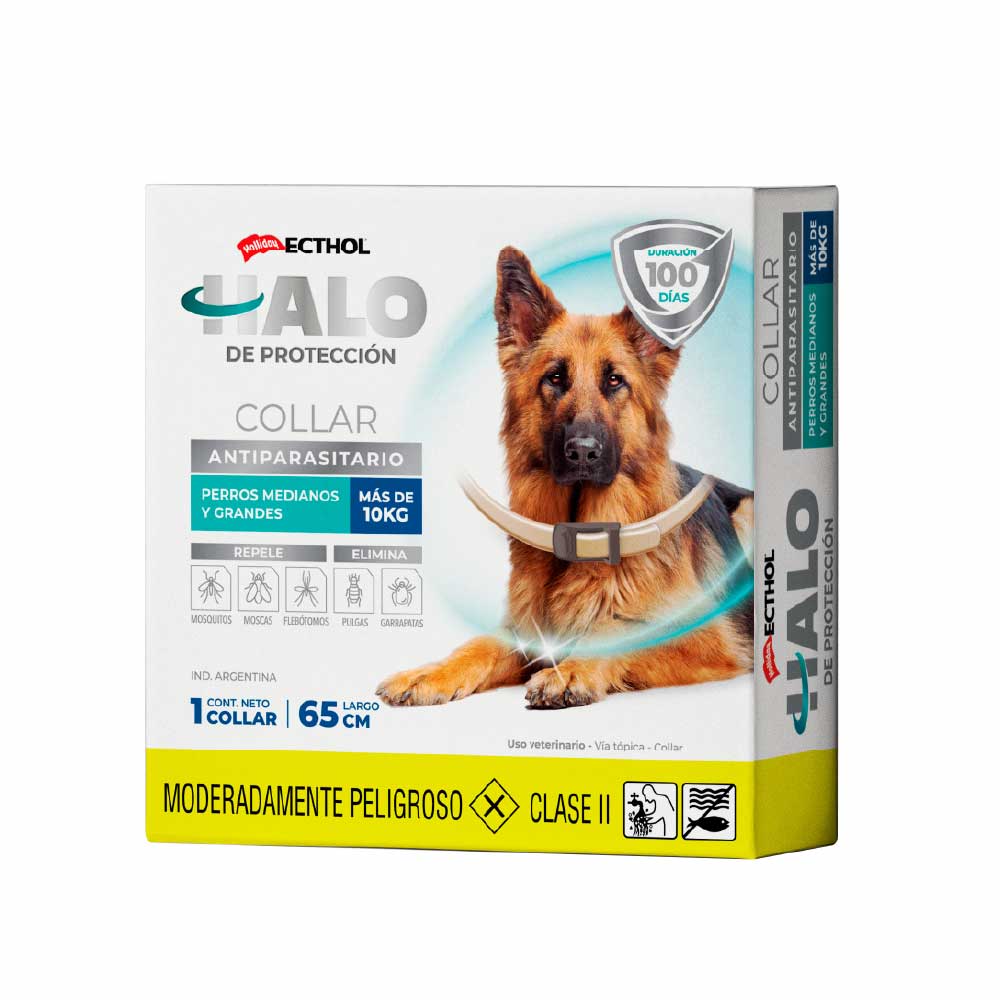 ECTHOL HALO DOG COLLAR MD&LG 65CM UND