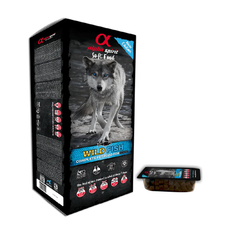 ALPHA DOG ADULT SEMIHUMEDO WILD FISH CAJA 9KG