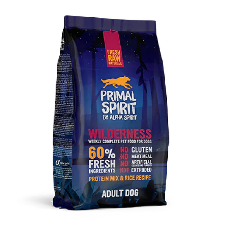 ALPHA DOG ADULT PRIMAL 60% WILDERNESS