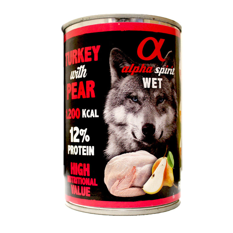ALPHA TURKEY W/ PEAR 400GR