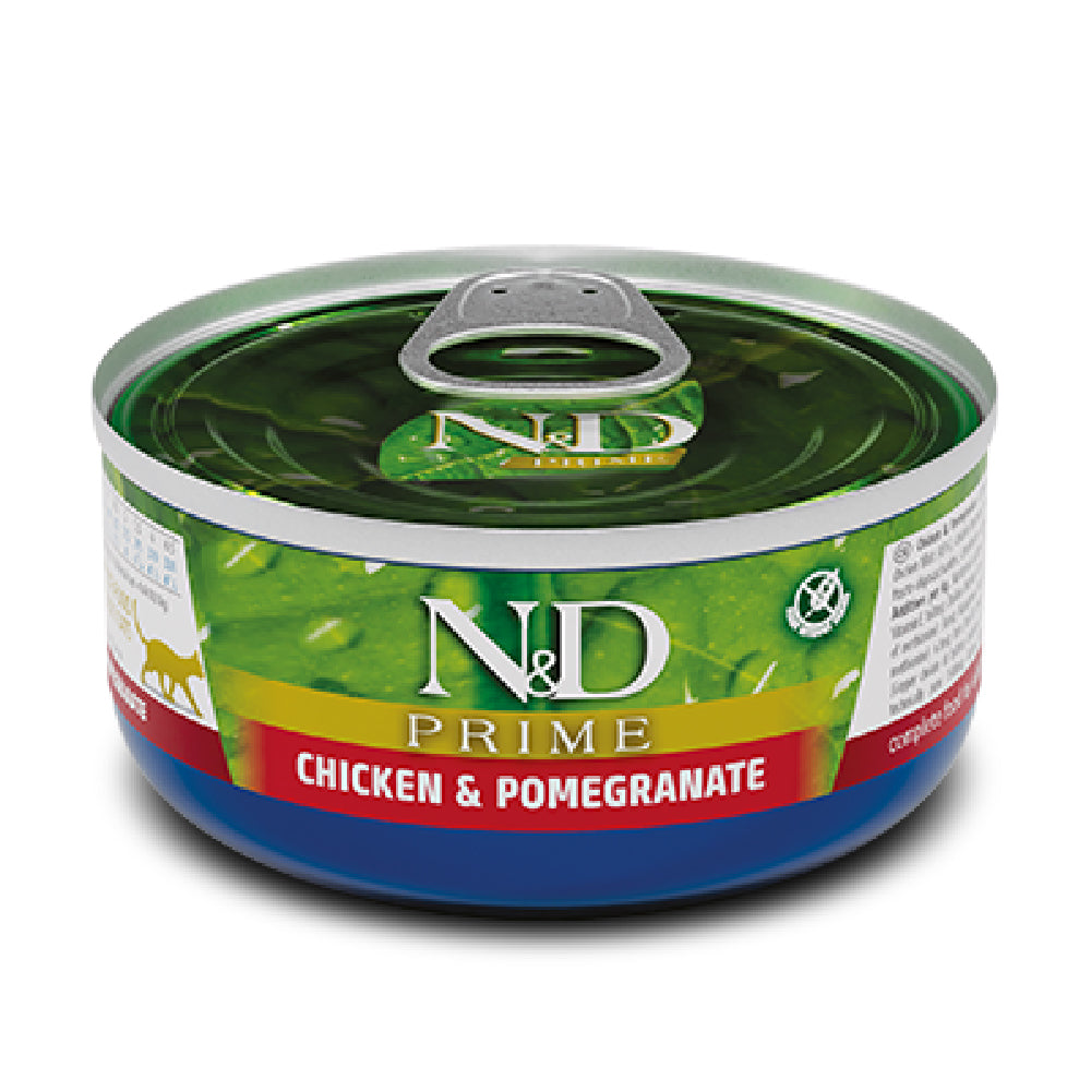 N&D CAT PRIME CKN/POMEGRANATE 70GR