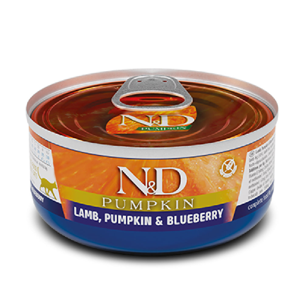 N&D CAT PUMPKIN LAMB/BLUEBERRY 70GR