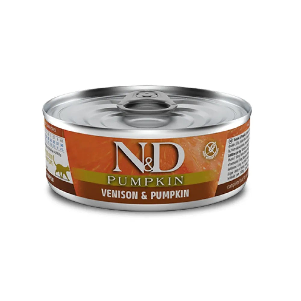 N&D CAT PUMPKIN VENISON 70GR