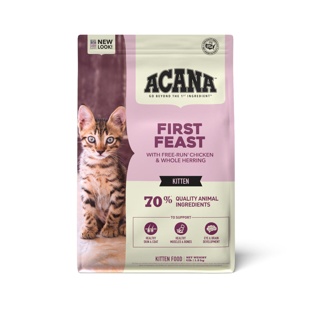 ACANA CAT KITTEN FIRST FEAST 4LB