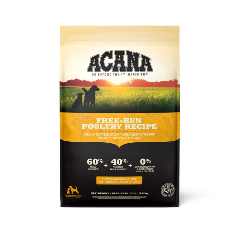 ACANA DOG FREE-RUN POULTRY RECIPE 13LB